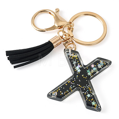 1Pc Resin Letter Keychains KEYC-TADJ0001-09X-1
