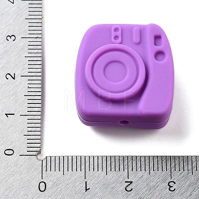 Camera Food Grade Eco-Friendly Silicone Focal Beads SIL-C007-16G-1