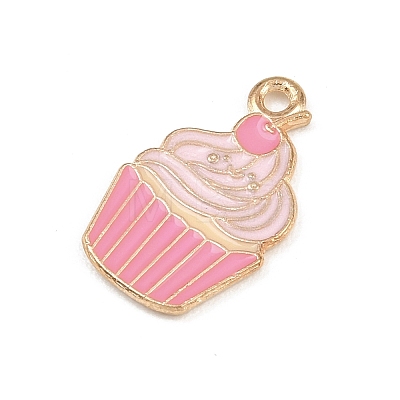 Valentine's Day Alloy Enamel Pendants X-ENAM-I084-01KCG-13-1