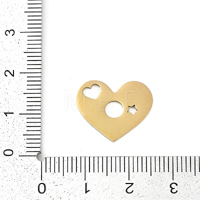 304 Stainless Steel Charms STAS-I325-136F-G-1