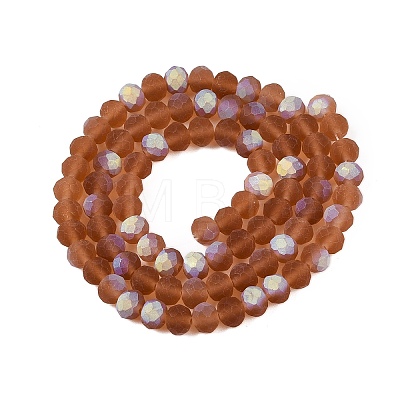 Transparent Glass Beads Strands LS-EGLA-A044-T6mm-MB04-1