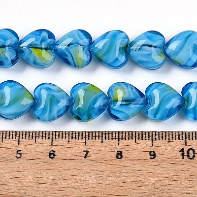 Millefiori Glass Beads Strands GLAA-T023-34G-1