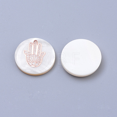 Freshwater Shell Cabochons BSHE-S622-10-1