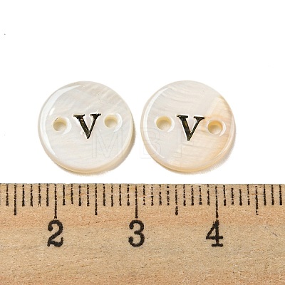 Freshwater Shell Buttons BUTT-Z001-01V-1