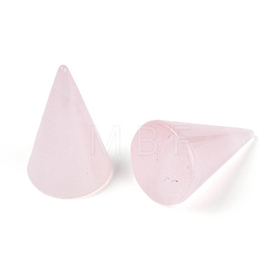 Natural Rose Quartz Ring Display Stands G-T144-06B-1