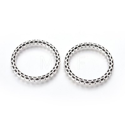 Tibetan Style Alloy Linking Rings X-LF10804Y-NF-1