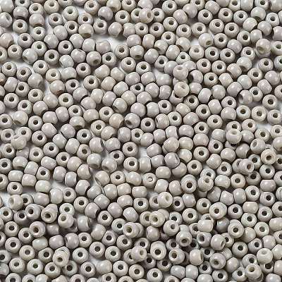 Baking Paint Glass Seed Beads SEED-H002-I-A533-1