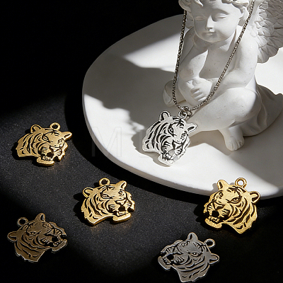 40Pcs 2 Styles Tibetan Style Alloy Pendants FIND-DC0008-53-1