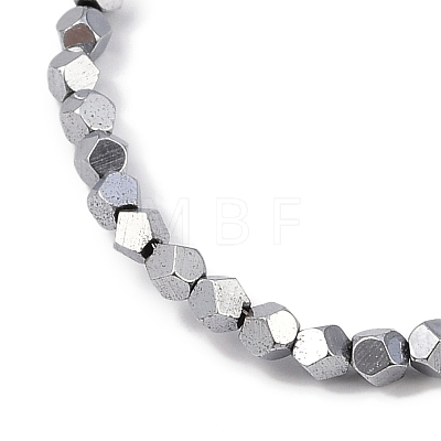 Electroplated Synthetic Non-magnetic Hematite Beads Strands G-A234-G03-01B-1