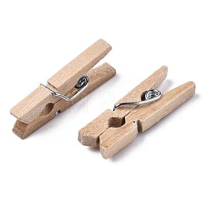 Wooden Craft Pegs Clips WOOD-R249-017-1
