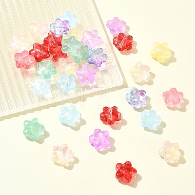30Pcs Baking Paint Glass Beads GLAA-FS0001-99J-1