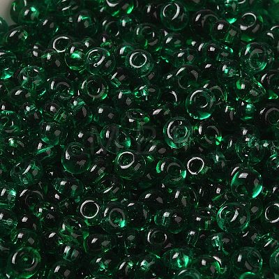 Transparent Colours Glass Seed Beads SEED-P006-02A-09-1