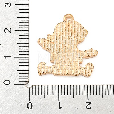 Christmas Theme Alloy Enamel Pendants ENAM-M221-01KCG-01-1