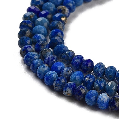 Natural Lapis Lazuli Dyed Beads Strands G-G140-B04-04-1