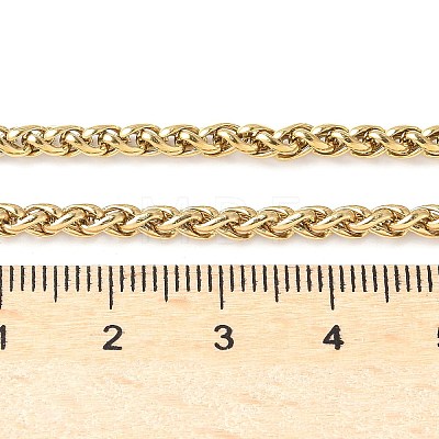 304 Stainless Steel Necklaces X-NJEW-E080-08G-1