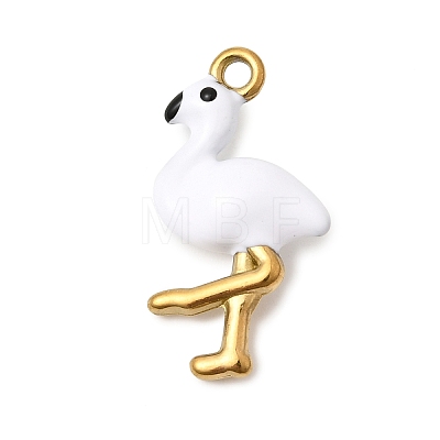 304 Stainless Steel Enamel Pendants STAS-G386-02G-03-1