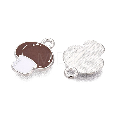 Alloy Enamel Pendants ENAM-Q003-05P-1