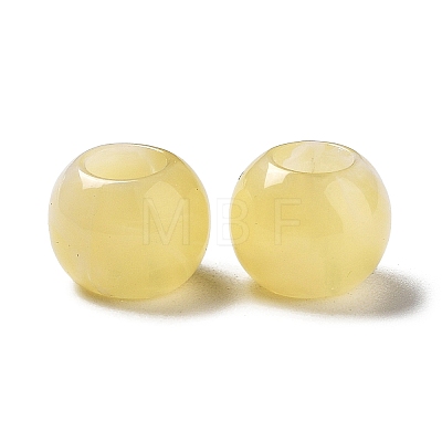 Imitation Gemstone Acrylic Beads OACR-Z004-01F-1