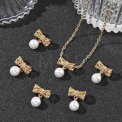 SHEGRACE Brass Micro Pave Cubic Zirconia Tube Beads XGRQ4G741-698G-1