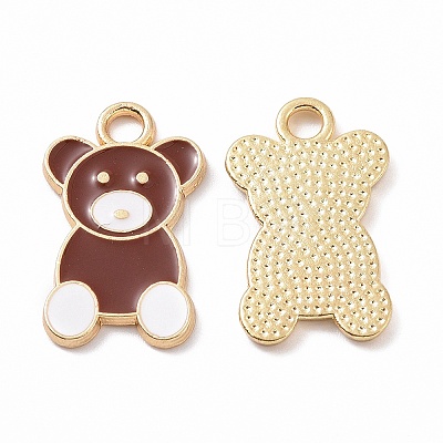 Alloy Enamel Pendants ENAM-B054-14G-1