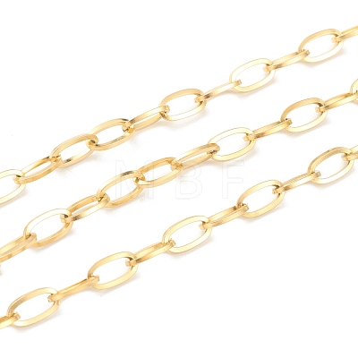 Vacuum Plating 304 Stainless Steel Cable Chain STAS-B020-06G-1
