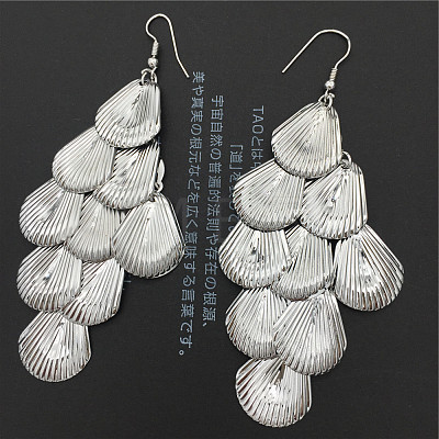 Alloy Dangle Earrings WGAC5AD-02-1