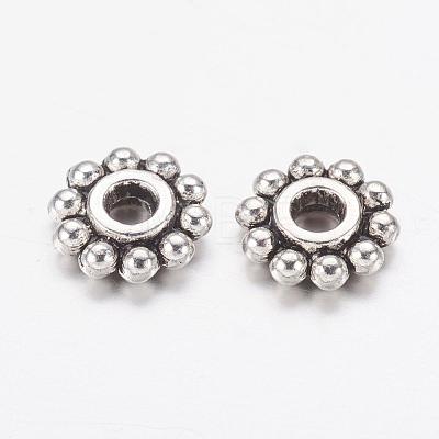 Gear Tibetan Style Alloy Spacer Beads AB145-1