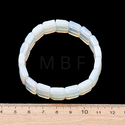 Opalite Faceted Beaded Stretch Bracelets for Women BJEW-K251-08L-1