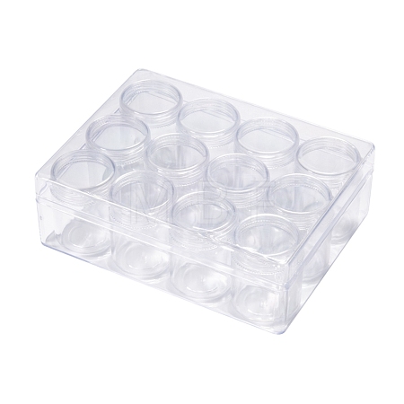 Plastic Bead Storage Containers C002Y-1