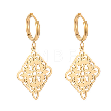 304 Stainless Steel Hoop Earrings FS-WG34379-03-1