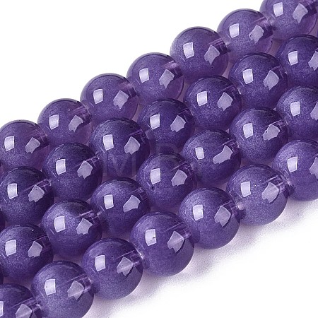 Transparent Glass Imitation Cat Eye Beads Strands GLAA-Q110-01B-03-1
