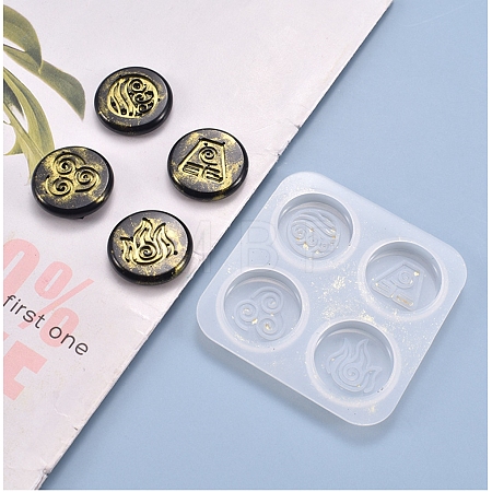 Religious Symbols Silicone Molds X-DIY-I036-28-1
