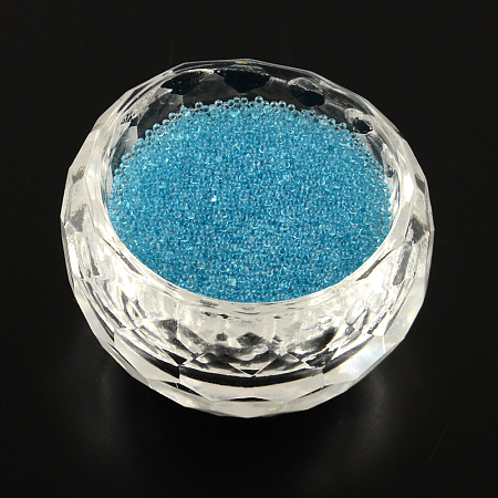 Transparent DIY 3D Nail Art Decoration Mini Glass Beads MRMJ-R038-C06-1