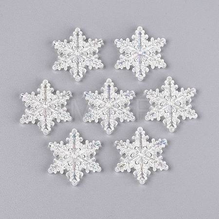 Transparent Plastic Chandelier Component Links KY-Q005-07A-1