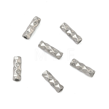304 Stainless Steel Tube Beads STAS-Z192-07P-02-1