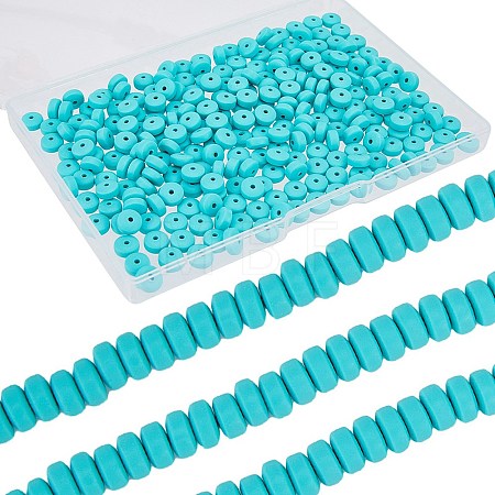 3 Strands Handmade Polymer Clay Beads Strands CLAY-SC0001-67C-1