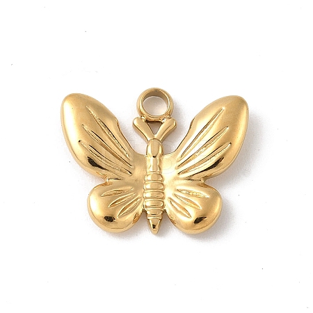 304 Stainless Steel Charms STAS-P388-17G-1