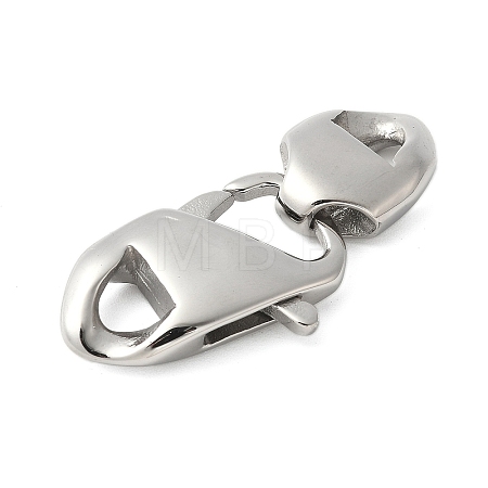 316 Surgical Stainless Steel Lobster Claw Clasps STAS-H234-10P-02-1