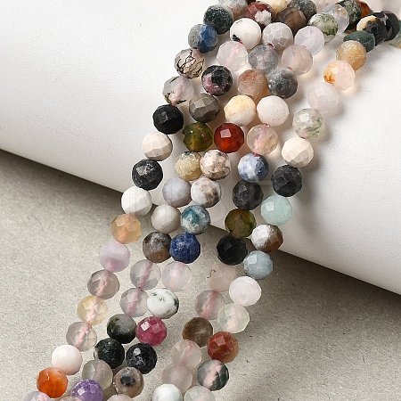 Natural Mixed Gemstone Beads Strands G-H336-A09-03-1