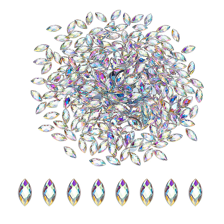 4 Sets Acrylic Cabochons MACR-HY0001-22-1