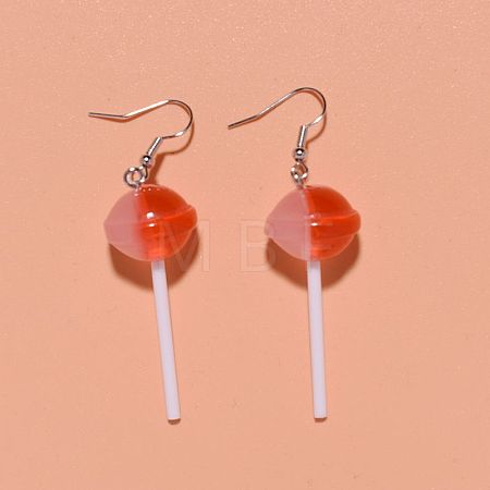 Resin Dangle Earrings FS-WGCA9A3-03-1