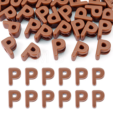 Opaque Acrylic European Beads LS-OACR-TAC0019-006P-1