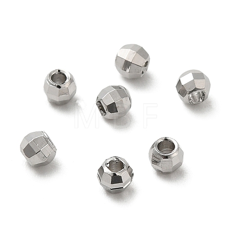 Brass Spacer Beads KK-P249-02B-P-1