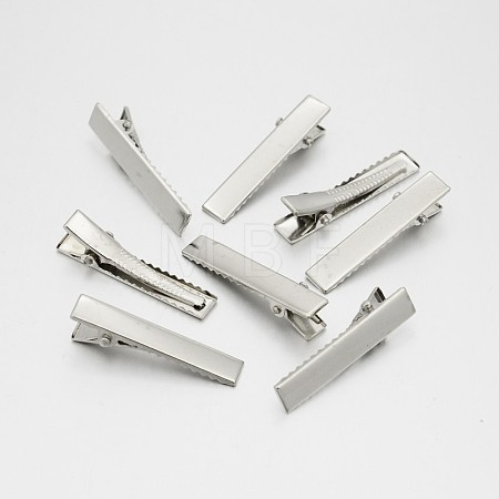 Iron Alligator Hair Clip Findings IFIN-A171-08A-02-1