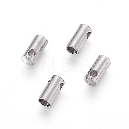 Tarnish Resistant 304 Stainless Steel Cord Ends STAS-K190-01E-P-1