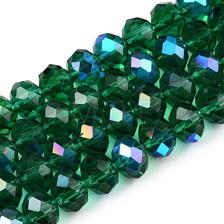 Electroplate Glass Beads Strands EGLA-A044-T8mm-L18-1