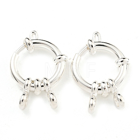 304 Stainless Steel Spring Ring Clasps STAS-G190-17S-A-1