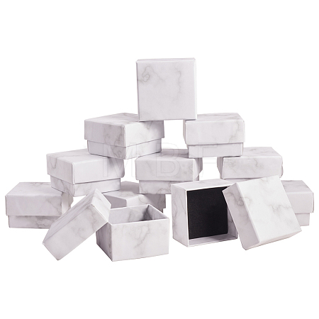 Paper Cardboard Jewelry Ring Boxes X1-CBOX-E012-05A-1