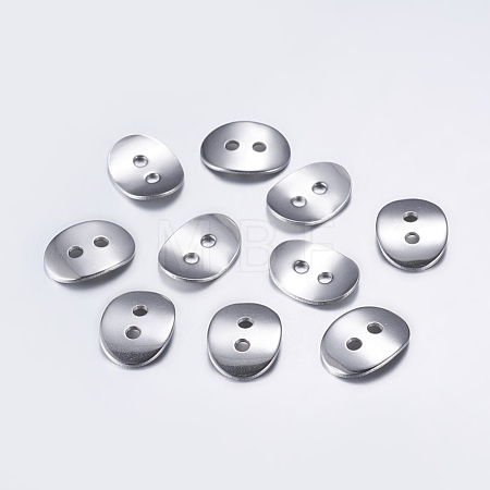 Tarnish Resistant 304 Stainless Steel Buttons STAS-L198-04P-1