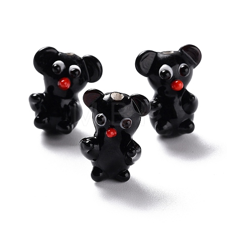 Handmade Lampwork Beads LAMP-F020-02-1